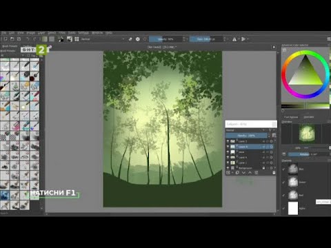 Видео: Как се работи с програмата за дигитално рисуване Крита?, Натисни F1 - 01.12.2020 по БНТ