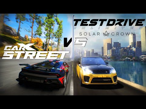 Видео: Carx Street vs TDU: Solar Crown - Что лучше?