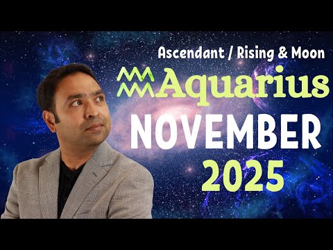 Видео: Что ждет Водолеев в ноябре: астрологическое чтение