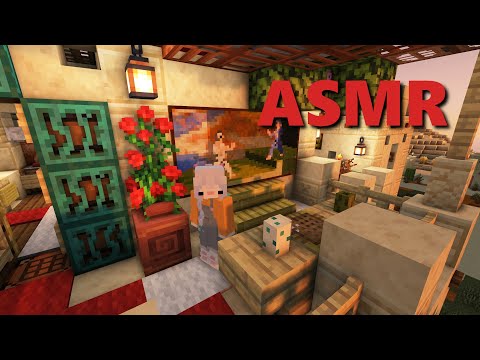Видео: ASMR МАЙНКРАФТ :: Завершаю строительство и на боковую 🥱😴