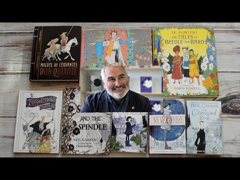 Видео: Ілюстратор Кріс Рідделл Chris Riddell