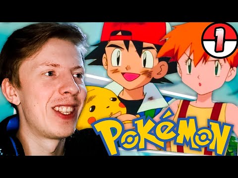 Видео: Покемоны / Pokemon ¦ 1 серия 1 сезон ¦ Реакция - ностальгия на аниме