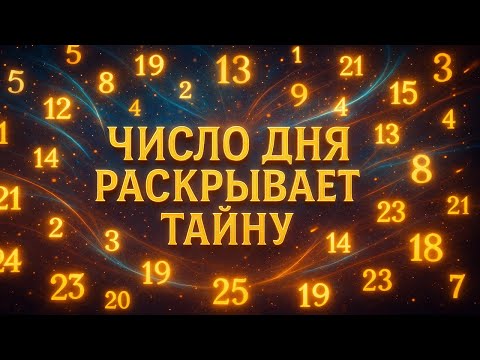 Видео: Число Дня Раскрывает Тайну