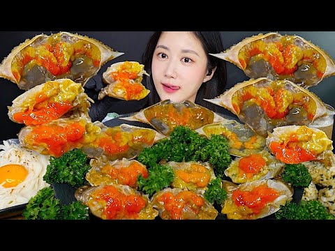Видео: Сырой Краб Маринованный В Соевом Соусе🦀✨ Крабовая Лапша В Соевом Соусе🧡 | eating show | mukbang asmr