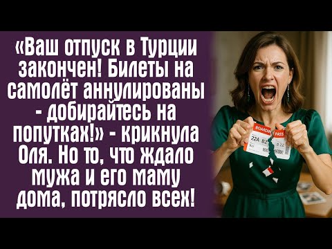 Видео: «Ваш отпуск в Турции закончен! Билеты на самолёт аннулированы — добирайтесь на попутках!» — крикнул.