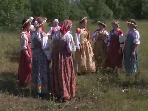 Видео: Народные гуляния. Русские праздники. Троица. Часть 1