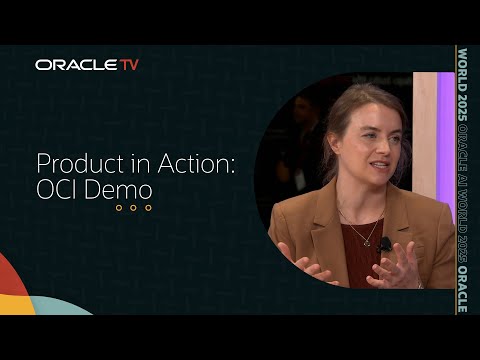 Видео: Демонстрация Oracle Cloud Infrastructure: реальные агенты ИИ в действии на Oracle TV на AI World ...