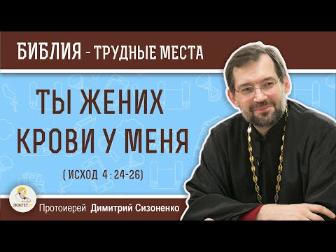 Видео: Ты жених крови у меня (Исход 4:24) Протоиерей Димитрий Сизоненко. Толкование Ветхого Завета. Библия
