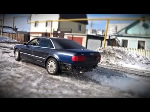 Видео: Брошенная АУДИ А8 теперь на ходу. Обломило гранату на TOYOTA ХАРРИЕР.