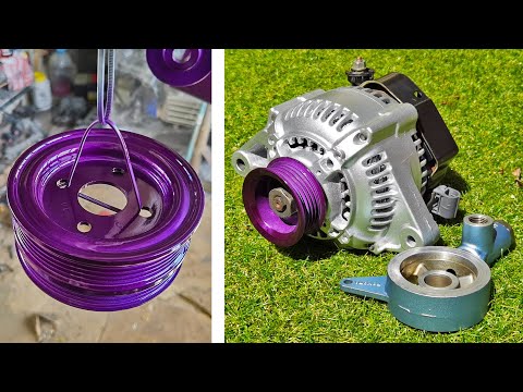 Видео: Боядисване на части по двигателя - Celica-Supra (Част 55)