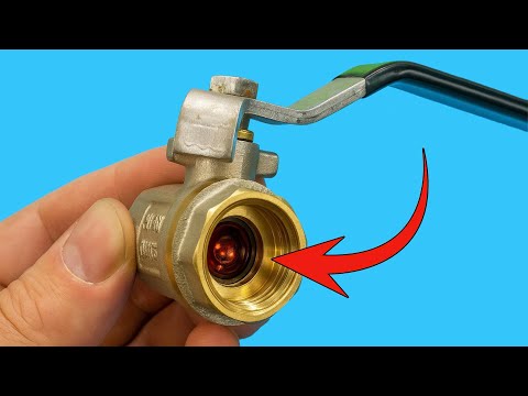 Видео: Мало кто знает об этом секретном применении шаровых кранов! Вы не поверите!