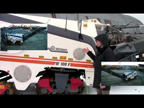 Видео: Обзор фрезы Wirtgen w100f road milling cutter