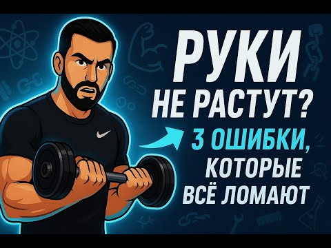 Видео: Почему руки не растут? 3 ошибки, которые всё ломают