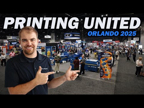Видео: Обзор Printing United Expo Orlando 2025