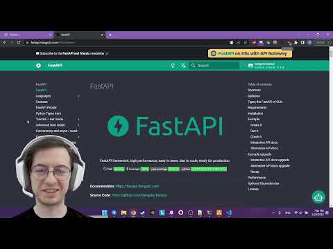 Видео: FastAPI - очень быстрый фреймворк для реализации rest api на Python