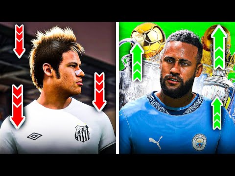Видео: перестройка карьеры Неймара FC 25 | переиграл карьеру заново