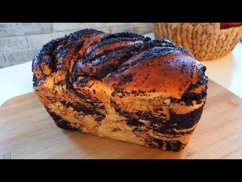 Видео: Сладкий Хлеб на Закваске Левито Мадре 🍞 Рецепт с Маком! Полезная Домашняя Выпечка!