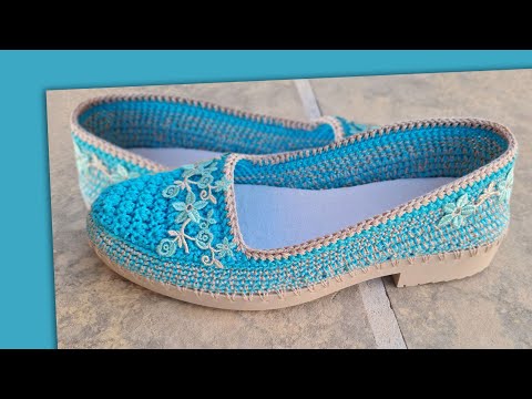 Видео: 💥⚡МОКАСИНЫ К ДЖИНСОВОЙ ОДЕЖДЕ💥💝 ВЯЖЕМ КРЮЧКОМ 🔥💥 CROCHET SHOES