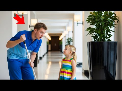 Видео: 💔 Он просто был уборщиком… пока не спас маму девочки и не открыл