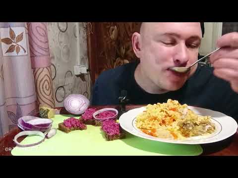 Видео: мукбанг/обжор/рисовая каша/mukbang/devoured/