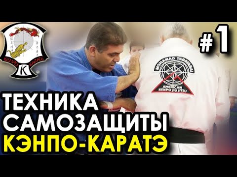 Видео: Техника самообороны Кэнпо-Карате: мастер-класс Мохамада ТАБАТАБАЯ (9 Дан).