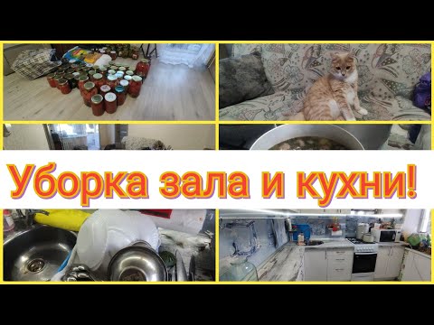 Видео: 😱ТРЕШ на кухне!💪 Наконец-то ДОБРАЛАСЬ до уборки.👍МОТИВАЦИЯ на УБОРКУ Квартиры.