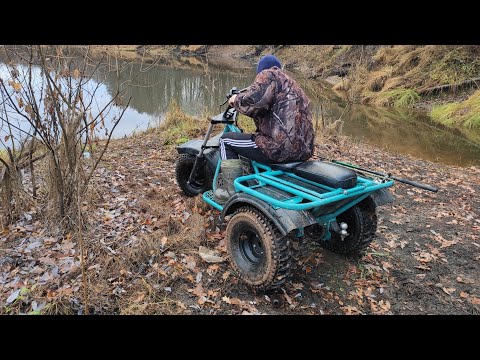 Видео: В ожидании зимы прокатились на трицикле SR-32 по осенним дорогам