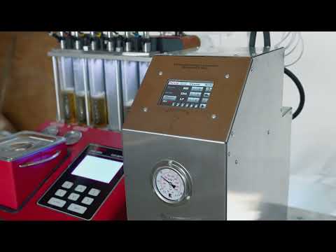 Видео: Станция высокого давления InjectorOk mini для диагностики форсунок FSI, GDI, Piezo и т.д.