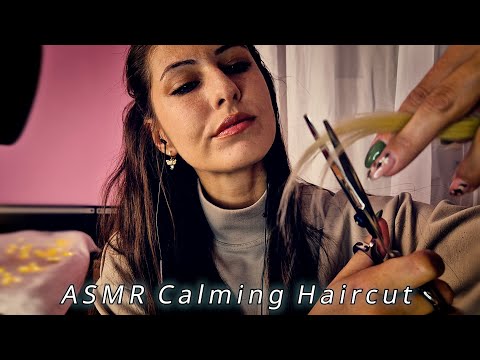 Видео: АСМР на Български : Релаксираща подстрижка ✂️✨ASMR Calming Haircut to Relax | РОЛЕВА ИГРА |