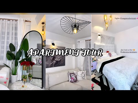 Видео: ЭКСКУРСИЯ ПО ОДНОКОМНАТНОЙ ПОЛНОСТЬЮ МЕБЛИРОВАННОЙ КВАРТИРЕ В НАЙРОБИ 🏠🎀