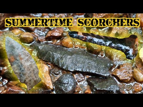 Видео: Лето 🔥Scorchers🔥 ~ ОХОТА ЗА НАКОНЕЧНИКАМИ СТРЕЛ в МИССУРИ 2022 #PtownRockhound