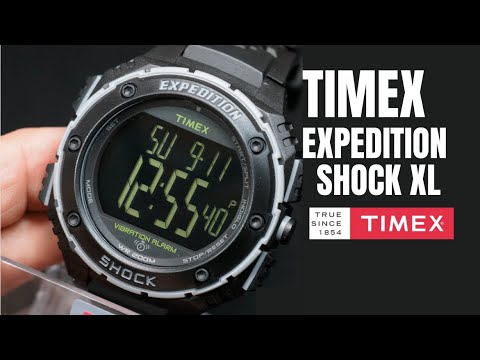 Видео: Timex Expedition Shock XL — распаковка и первый взгляд