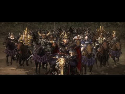 Видео: Kessen 3 прохождение часть 42 - Великая битва Ямазаки