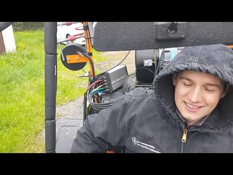 Видео: Генератор 48V для полноприводного электромобиля.