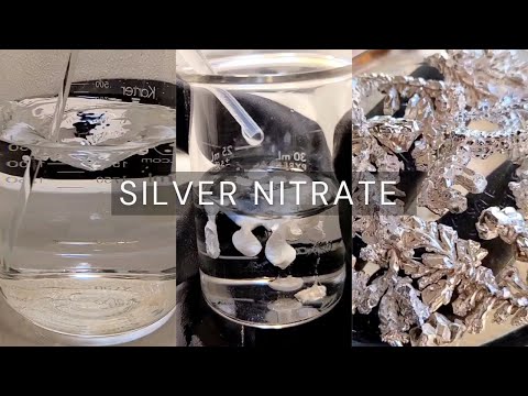 Видео: Раствор электролита из чистого кристалла серебра
