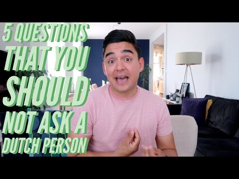 Видео: 5 вопросов, которые не стоит задавать голландцам