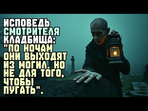 Видео: ИСПОВЕДЬ СМОТРИТЕЛЯ КЛАДБИЩА По ночам они выходят из могил  Но не для того, чтобы пугать