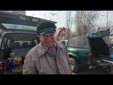 Видео: Субботняя ярмарка в центре Уральска. Что по чем. Уральск 22 марта, 2025 год.