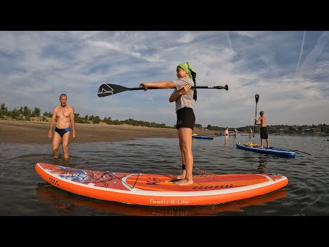 Видео: Vlog | Утренняя тренировка на SUP-board