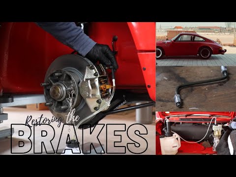 Видео: Восстановление передних тормозов (Porsche 911 Carrera 3.2 1987 года)
