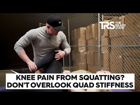 Видео: Боль в колене от приседаний? Не стоит игнорировать скованность квадрицепса.