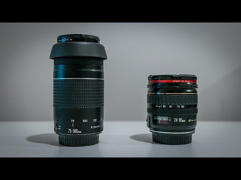 Видео: CANON 5D Ep.#9: два лучших бюджетных EF-объектива: 24-85 и 75-300. Обзор, примеры фото.
