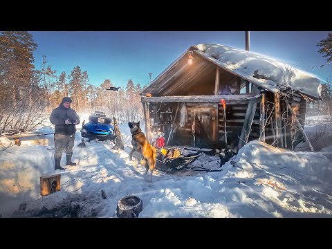 Видео: ПРОСНУЛИСЬ В ТАЁЖНОЙ ИЗБЕ В ЛЮТЫЙ МОРОЗ. РЫБАК БЫЛ В ШОКЕ. РЫБАЛКА НА ДИКОМ ТАЁЖНОМ ОЗЕРЕ.