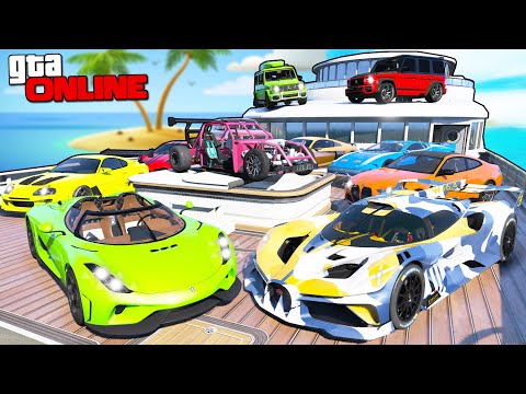 Видео: УГНАЛ 10 НОВЫХ ЧИТ ТАЧЕК ЗА 180 СЕКУНД! БИТВА ВОРОВ В ГТА 5!