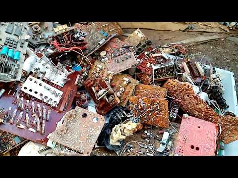 Видео: Со свалки 10 мешков плат СССР.