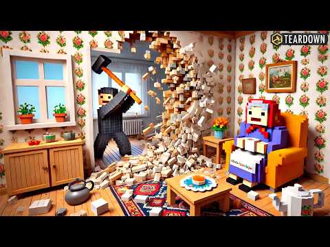 Видео: СДЕЛАЛ РЕМОНТ В БАБУШКИНОЙ КВАРТИРЕ! ОНА В ШОКЕ! ► Teardown