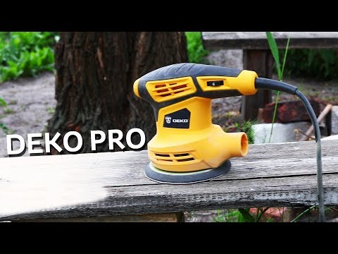 Видео: ИНСТРУМЕНТЫ из КИТАЯ. ЭКСЦЕНТРИКОВАЯ ШЛИФМАШИНА DEKO