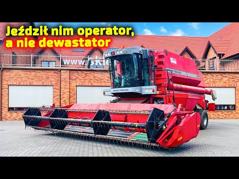 Видео: Поляки переделали датский комбайн👉 продается MF 40 идеальное состояние