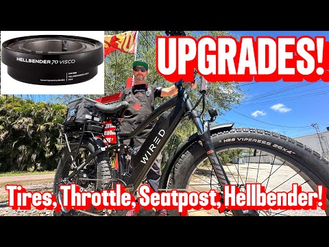 Видео: Проводной | Freedom 2024+ | ОБНОВЛЕНИЕ электровелосипеда! HD-шины Viperess, ручка газа, гарнитура...