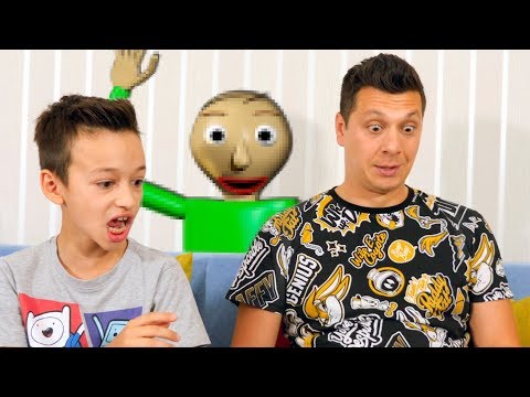 Видео: ПАПА играет в BALDI в Реальной Жизни   BALDI'S BASICS in Education And Learning